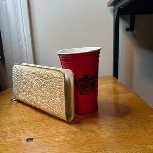 White wallet